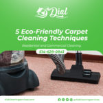 5 Eco-Friendly Carpet Cleaning Solutions  And Techniques