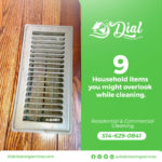 9 HOUSEHOLD ITEMS YOU MIGHT OVERLOOK CLEANING