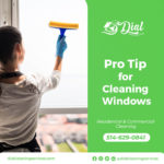 PRO TIPS FOR CLEANING WINDOWS