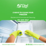 5 WAYS TO CLEAN YOUR FREEZER